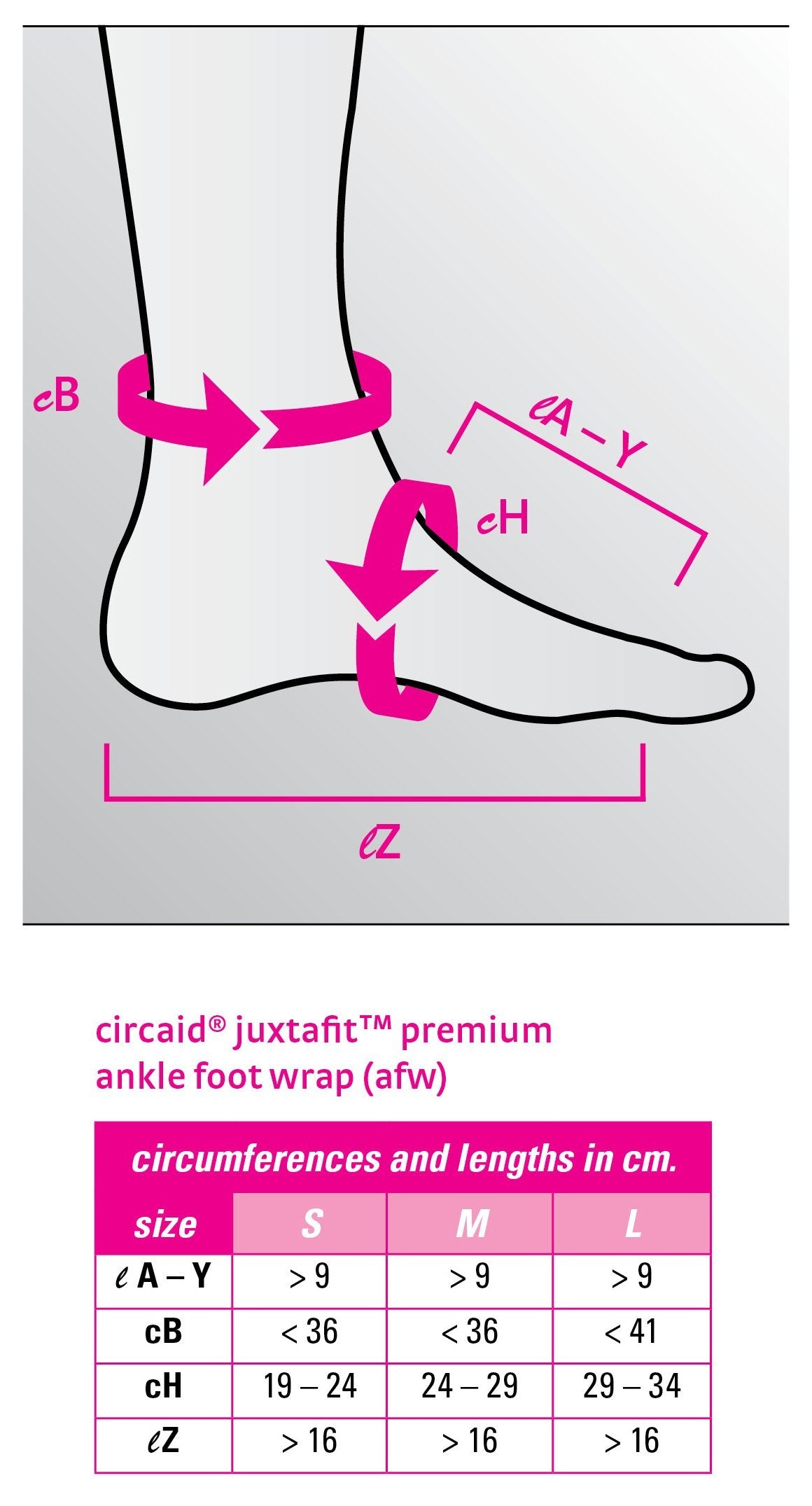 circaid Juxtafit Interlocking Ankle Foot Wrap (Closed Heel) - All